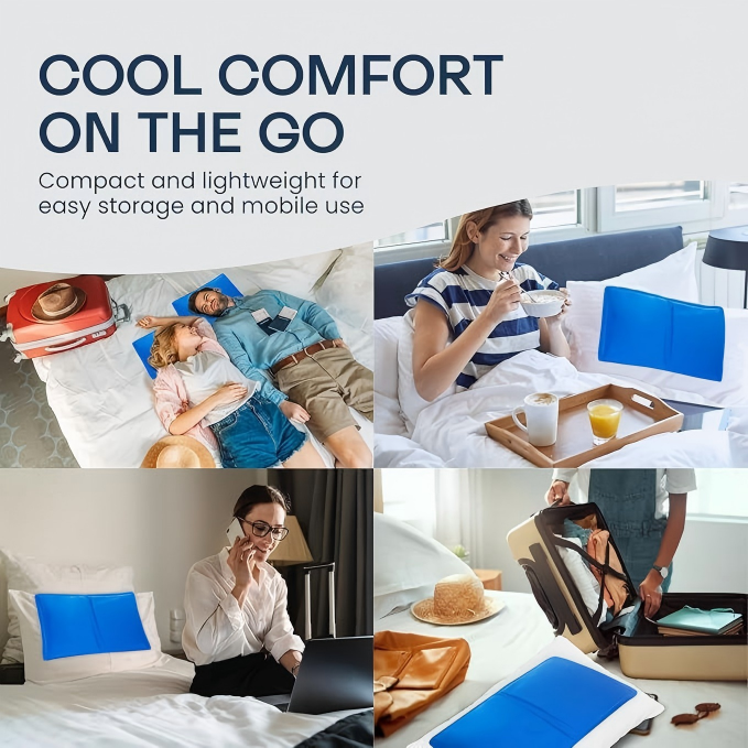 ❄️Hot Summer Sale - 49% OFF⏰Cooling Gel Pillow Mat for Sleeping