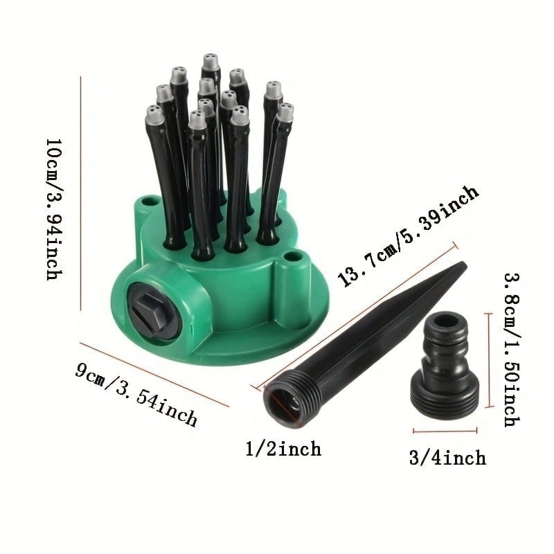 Buy 2 Free Shipping💦Adjustable Multi-Nozzle Lawn Sprinkler