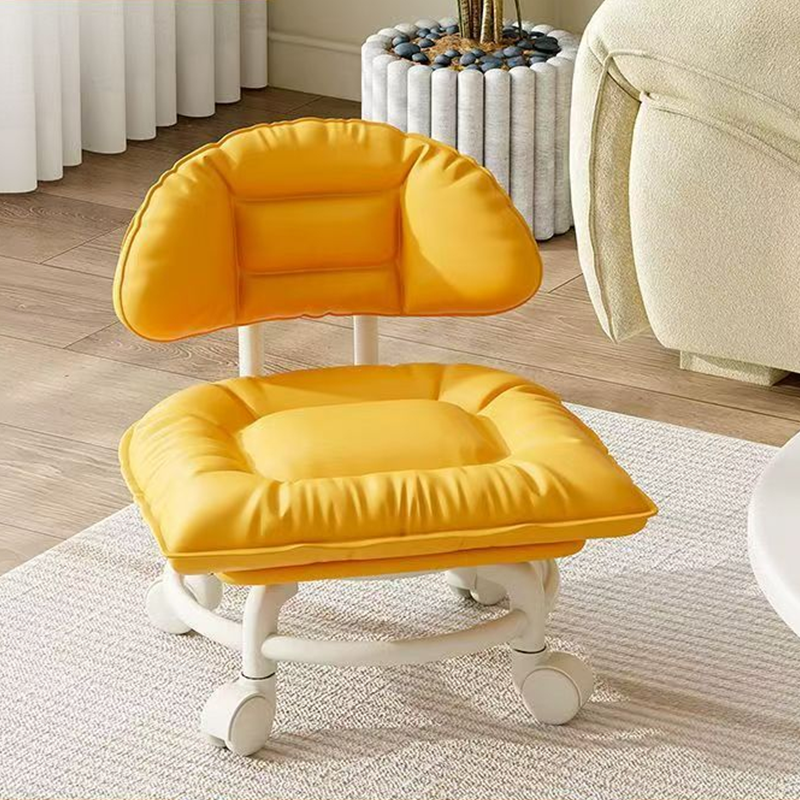 📢49% OFF !! ⏰Rolling Low Stool with Backrest⚙️🪑