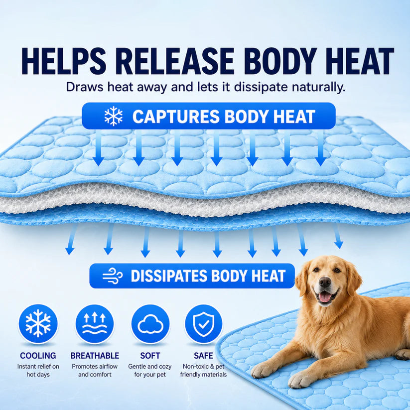 Cooling Mat That Finally Keeps Their Dogs Cool, Calm, and Comfortable
