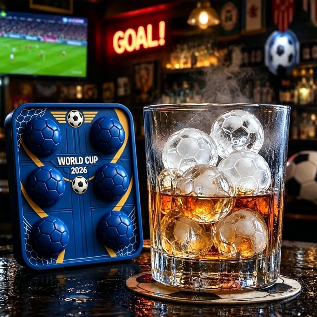 🔥Last Day 49% OFF🔥 - Soccer Ice Ball Mold Set❄️