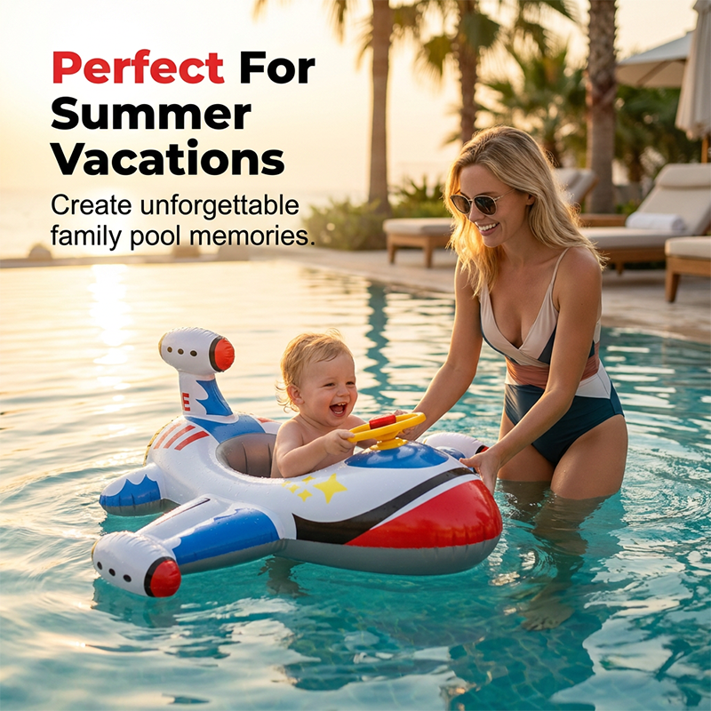 Summer Sale💦Airplane Inflatable Pool Float for Kids
