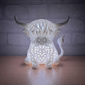 Hollow-Out Highland Cow Ornament