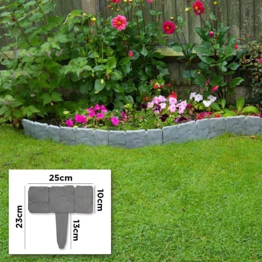 🏡2026 HOT SALE🥳💞50K+ SOLD!🌿✨49% OFF! Faux Stone Garden Edging Border! ♻️