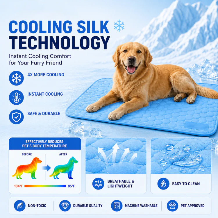 Cooling Mat That Finally Keeps Their Dogs Cool, Calm, and Comfortable