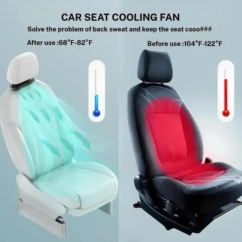 🔥LAST DAY SALE 49% OFF🏆BreezGo™ Car Seat Fan – 3-Speed Clip-On Fan | USB-C Charging⚡for Cars , Golf Buggies & Campervans