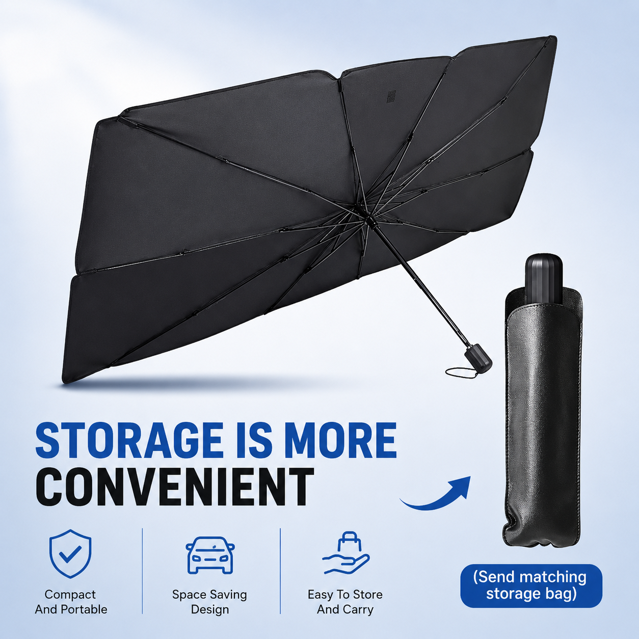 🏆LAST DAY SALE 49% OFF!!💕SunShade Foldable Heat Protector™☀️UK