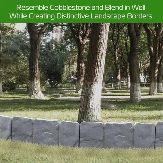 🏡2026 HOT SALE🥳💞50K+ SOLD!🌿✨49% OFF! Faux Stone Garden Edging Border! ♻️